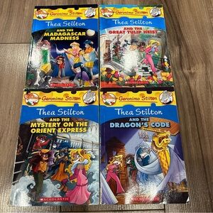 4 Geronimo Stilton Thea Stilton Paperback Books